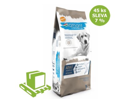 Diamant Dog Adult Lamm 15 kg (Palette 45 Stück) RABATT 7%