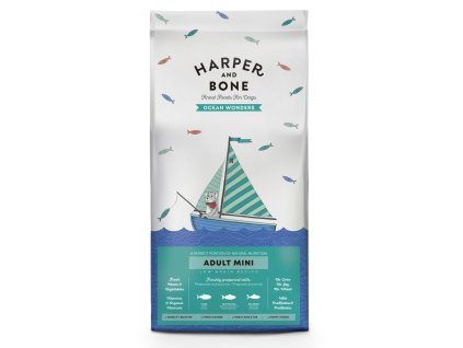 Harper and Bone Dog Adult Mini Wunder des Ozeans 2 kg