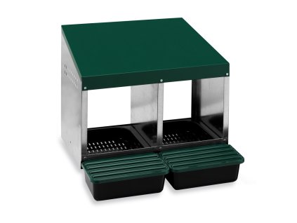 Legenest für zwei Legehennen