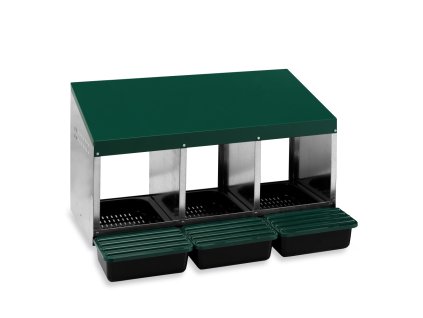 Snáškové hnízdo pro tři nosnice