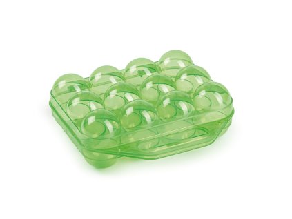 Plastic box for 12 eggs