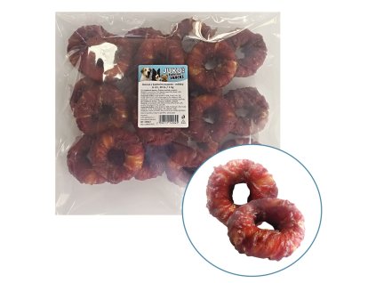 Donut s kačacím mäsom mäkký JUKO Snacks 6 cm (20 ks)