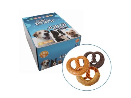 Praclík s mäsom JUKO Snacks 1,5 kg (cca 29 ks)