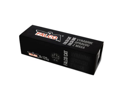 FALCO CAT Mix, konzerv 120 g (2 x 4 féle)