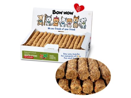 Natural beef and collagen GF meat sticks (50 pcs)