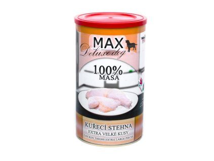 MAX Deluxe Dog Hähnchenschenkel, Dose 1200 g