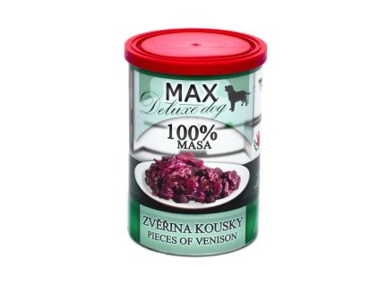 MAX Deluxe Dog Hirschstücke, Dose 400 g