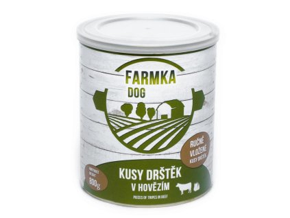 FARMKA Piesek z flakami, konserwowy 800 g