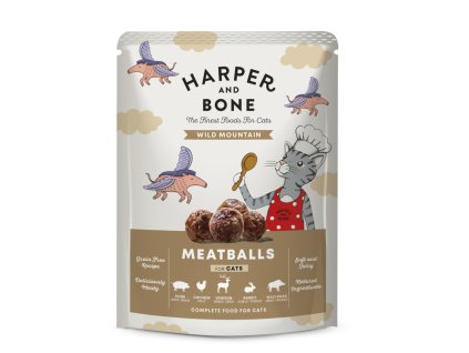 Harper and Bone Cat Wild Mountains, tasak 85 g