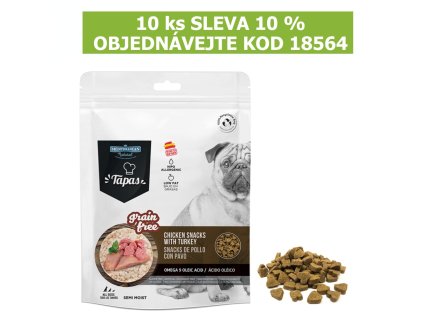 Tapas Snack Dog Kurczak z Indykiem GF 150 g