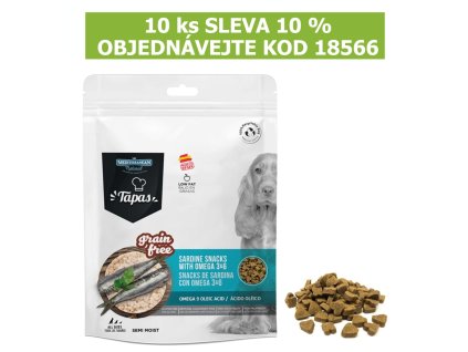 Tapas Snack Dog Sardine cu Omega GF 150 g