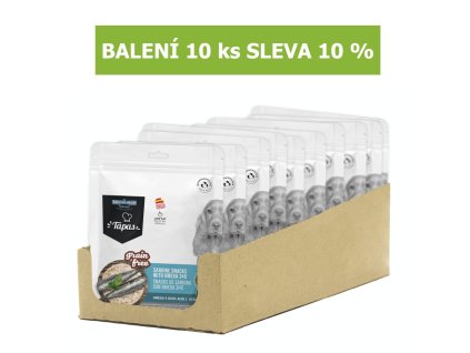 Tapas Snack Dog Sardine s Omega GF 150 g (10 ks) ZĽAVA 10 %