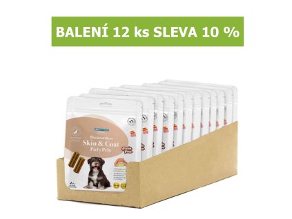Functional sticks for skin and fur Skin & Coat 110 g (12 pcs) DISCOUNT 10%