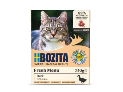 Bozita Cat chunks in duck sauce, tetrapak 370 g