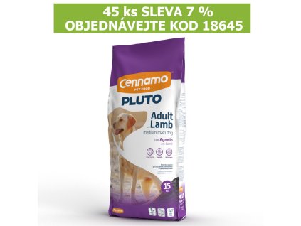 PLUTO Dog Adult Lamm Medium/Maxi 15 kg