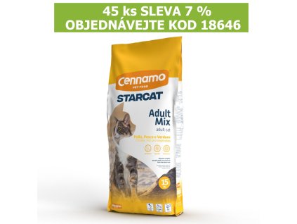 PLUTO Star Cat Adult Mix 15 kg