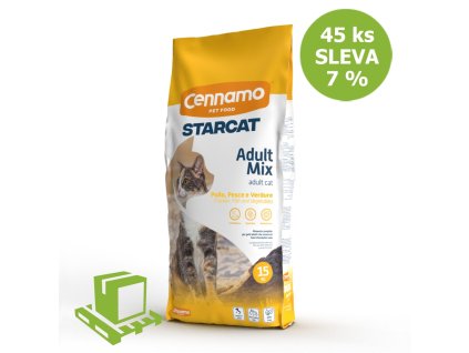 PLUTO Star Cat Adult Mix 15 kg (raklap 45 db) KEDVEZMÉNY 7%