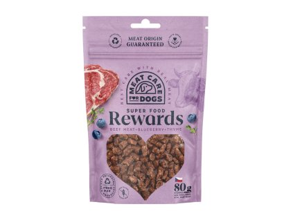 Rewards Carne de vită de câine cu afine și cimbru 80 g