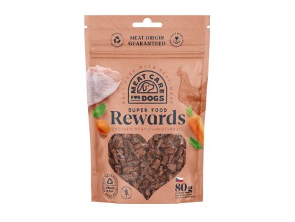 Rewards Dog kuracie s mrkvou a bazalkou 80 g