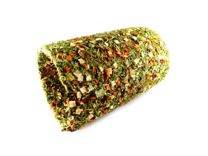 Schinkenstab Kräutertunnel hohl mit Gemüse 25 cm