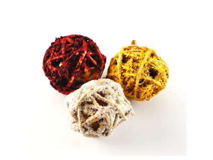 Schinkenstab-Rattan-Kräuterbällchen mit Früchtefüllung