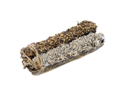 Ham-Stake Herb Cob with Seeds, Nuts and Larvae