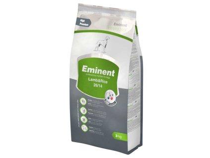 Eminent Dog Jagnięcina i Ryż 3 kg