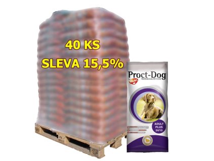 Proct-Dog Adult Plus 10 kg (raklap 40 db) KEDVEZMÉNY 15,5%