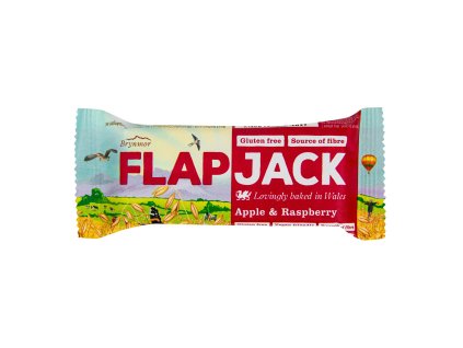 Flapjack Hafer Himbeer-Apfelsaft glutenfrei 80 g BRYNMOR (S)