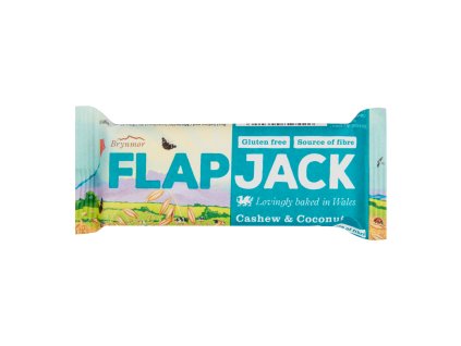 Flapjack ovăz caju-nucă de cocos fără gluten 80 g BRYNMOR (S)
