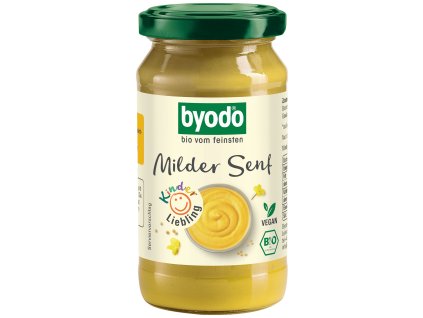 32973 byodo jemna horcice 200 ml bio