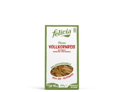 Felicia Penne teljes kiőrlésű rizs 250 g bio