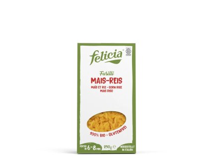 Felicia Corn and Rice Fusilli 250 g organic