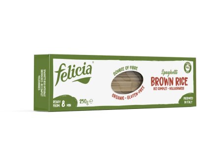 Felicia Spaghetti ryż pełnoziarnisty 250 g ekologiczny
