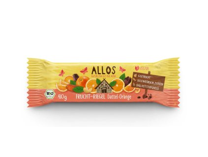 Allos Fruit szelet datolya narancs 40 g bio