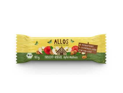 Allos Gyümölcsszelet almás dió 40 g bio