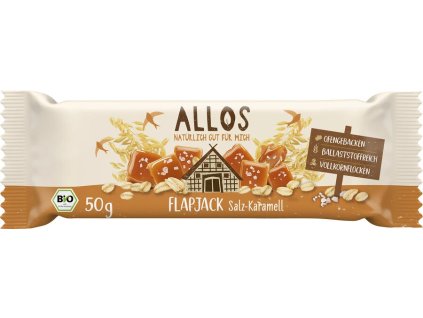 Allos Flapjack sós karamell 50 g bio