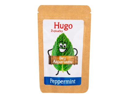 HUGO peppermint chewing gum 45 g VELEBA
