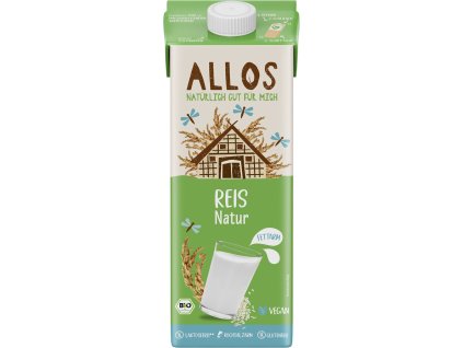 Allos Ryžový nápoj 1 l bio