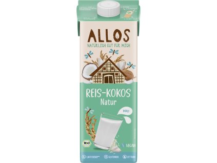 Allos Ryžovo-kokosový nápoj 1 l bio