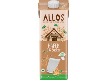 Allos Oat drink unsweetened 1 l organic