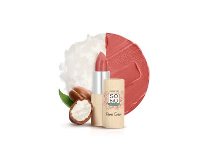Pomadka naturalna No10 koralowa 5 ml BIO SO'BiO étic
