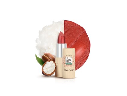 Rtěnka přírodní No20 měděně červená perleť 5 ml BIO SO’BiO étic