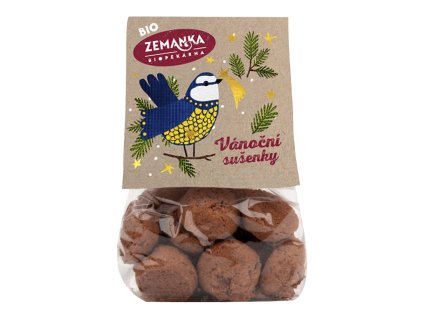 Ciasteczka świąteczne z orzechami i przyprawami 100 g BIO ZEMANKA