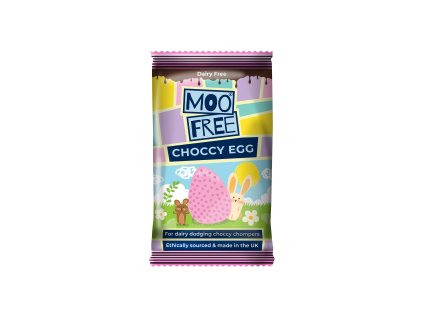 Cocoa egg flat 15 g MOO FREE