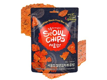 hosan seoul chips korean kimchi fried rice chips 40g new