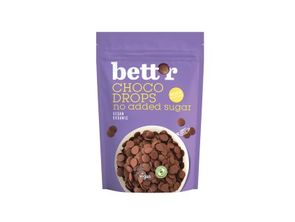 Pecičky čokoládové bez přidaného cukru veganské 200 g BIO BETT´R