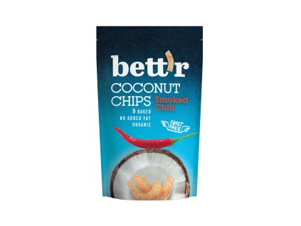 Chipsy kokosové s chilli 70 g BIO BETT´R