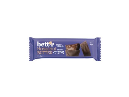 Pralinky s lískooříškovým krémem veganské 3x13 g BIO BETT´R