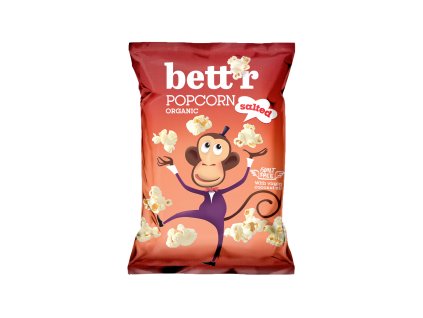 Popcorn s mořskou solí 60 g BIO BETT´R